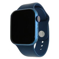 Apple アップル Watch Series 7 GPS + Cellularモデル - 45mmブルーアルミニウムケースとアビスブルースポーツバンド レギュラー